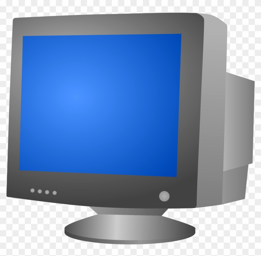 Cathode Ray Tube Computer Clipart