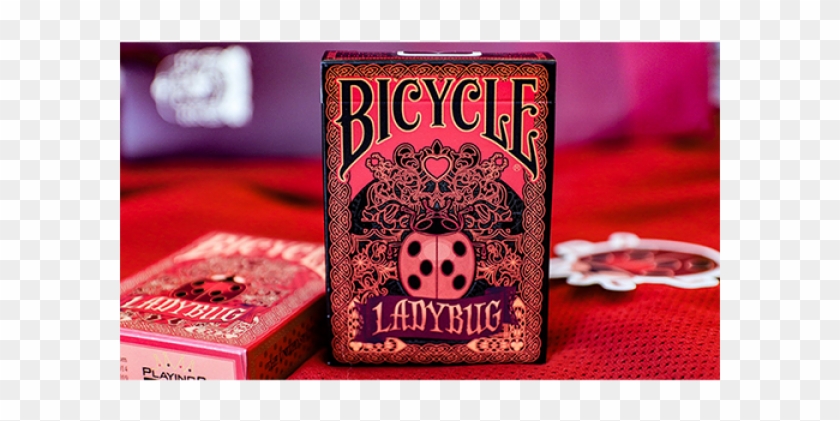 Limited Edition Bicycle Ladybug Playing Ca - Ladybug Bicycle Playing Cards Clipart #4844884