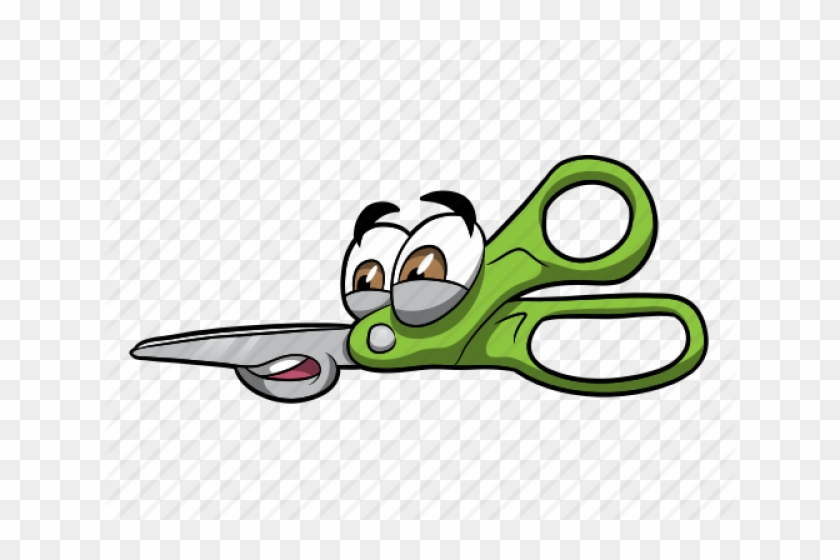 Cartoon Scissors - Scissor Cartoon Png Clipart