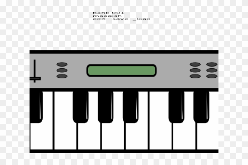 Clipart Keyboard Musik - Png Download #4844976