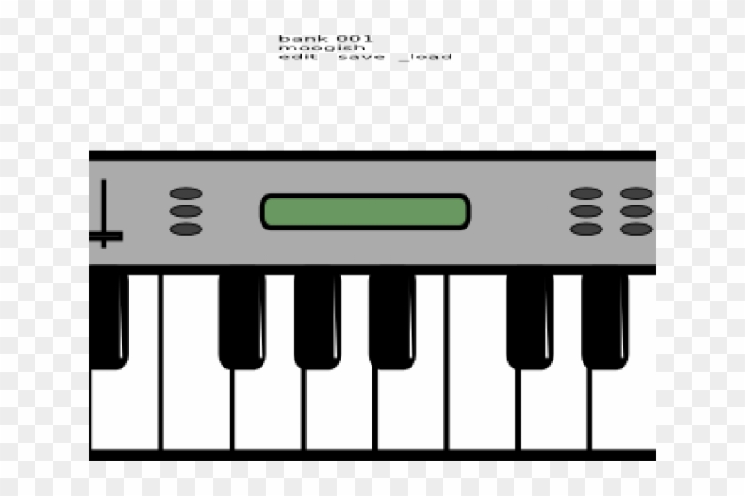 Clipart Keyboard Musik - Png Download