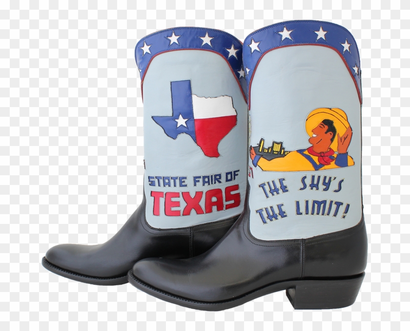 “the Sky's The Limit” State Fair Boot - Riding Boot Clipart