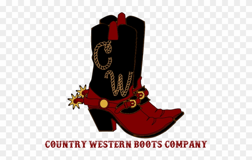Countrywesternboots - Cowboy Boot Clipart #4845155