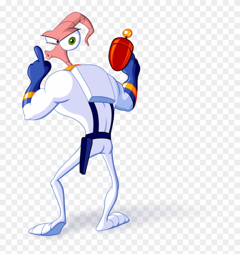 Earthworm Jim Png - Earthworm Jim Transparent Background Clipart