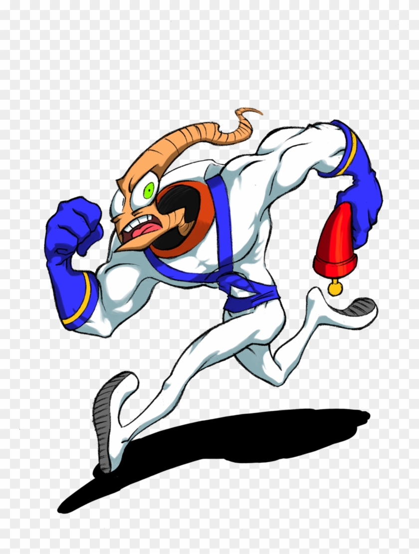Earthworm Jim - Earthworm Jim Ssb Moveset Clipart #4845298