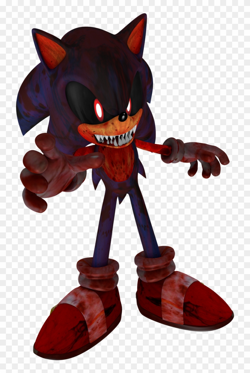 Shilz On Twitter - Sonic Exe 3d Transparente Clipart #4845300