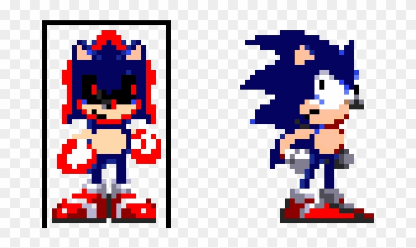 Sonic Exe 2 Sprite - Sonic The Hedgehog Clipart #4845707