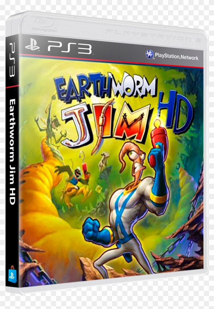 Earthworm Jim Hd - Earthworm Jim Hd Cover Clipart