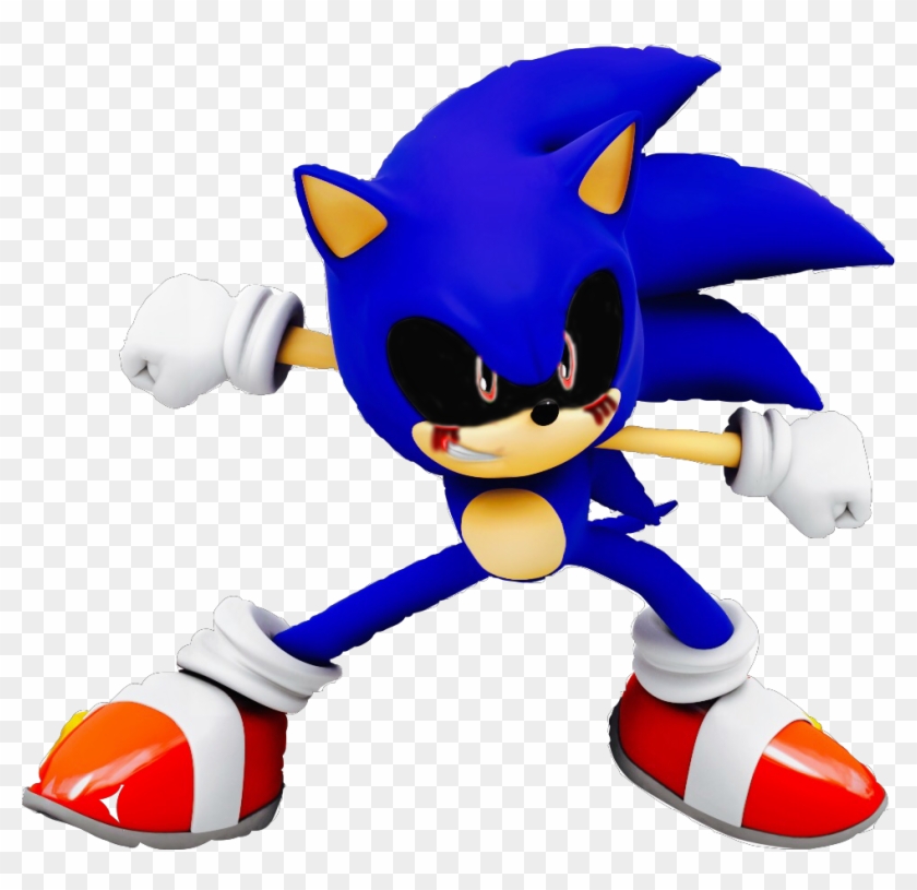 #sonic Exe - Sonic X 3d Model Clipart #4845939