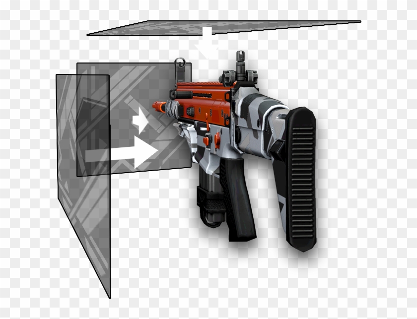 Patterns Are Controlled Using The Following Control - Assault Rifle Clipart