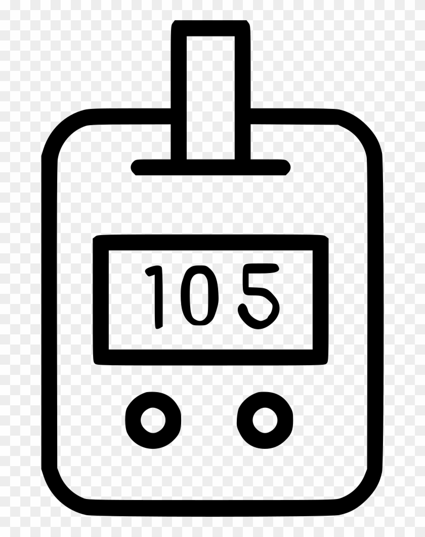 Blood Glucose Meter Svg Png Icon Free Download - Blood Glucose Png Clipart #4845986