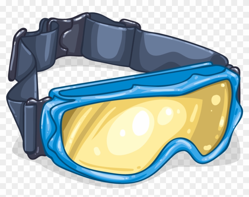 Ski Goggles - Dog Collar Clipart