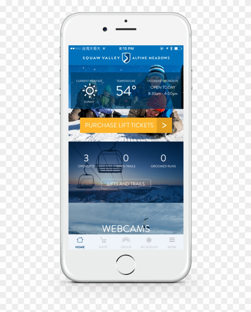 Ski Resort Apps - Samsung Galaxy Clipart
