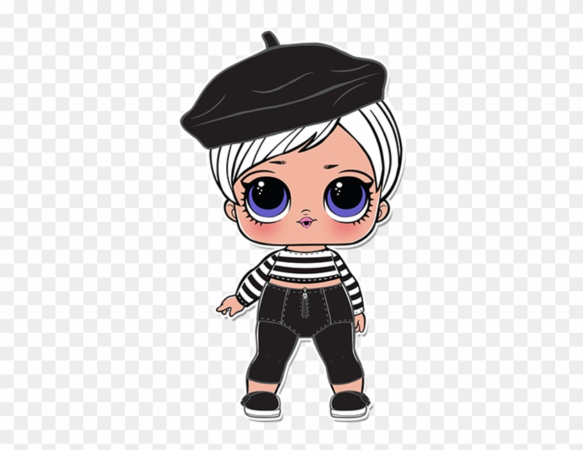 Lol Beatnik Babe - Doll Printable Lol Surprise Clipart