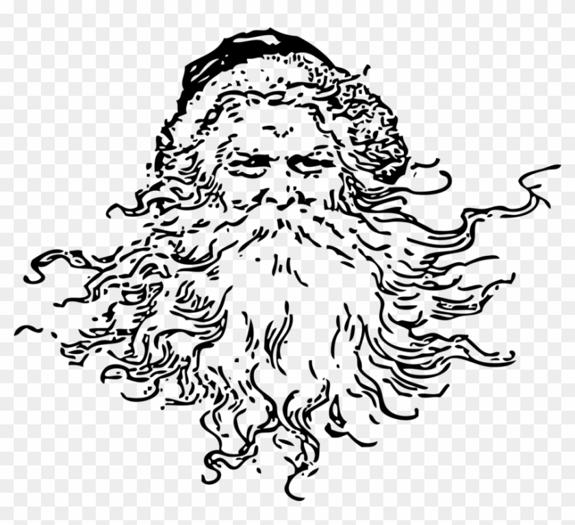 Santa Claus Vintage Christmas Christmas Day Christmas - Colour In Father Christmas Clipart