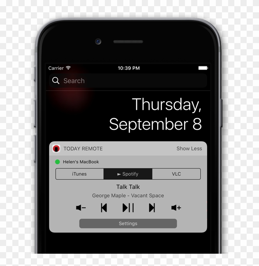 Music Control Widget Mac Clipart