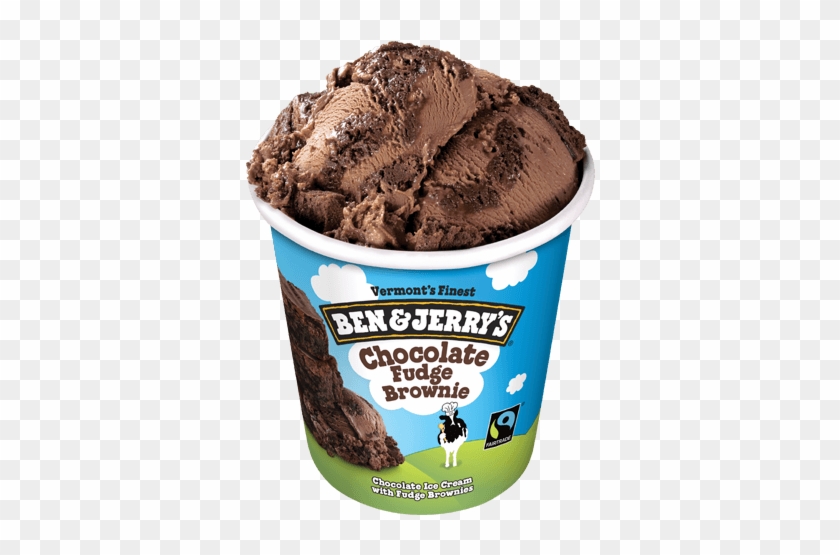 #freetoedit #freetouse #tumblr #food #icecream #aesthetic - Ben And Jerry Chocolate Fudge Brownie Clipart #4847577