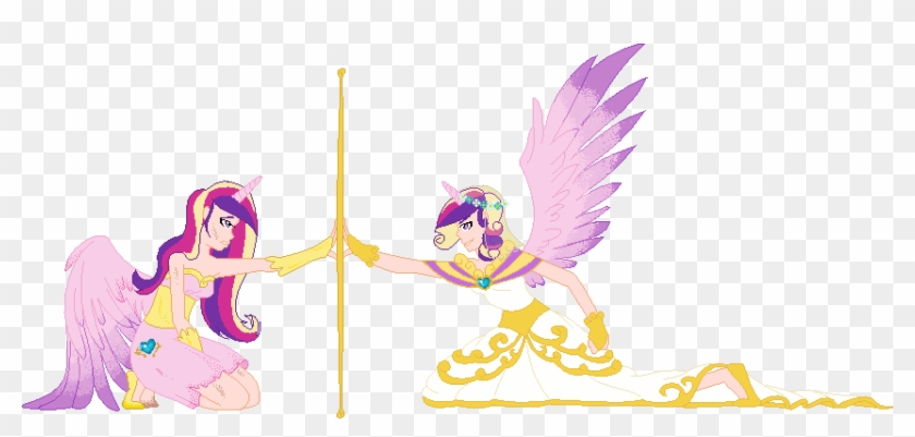 Princess Cadance Pony Vertebrate Cartoon Horse Like - Anime Girl Base Magic Clipart #4848003