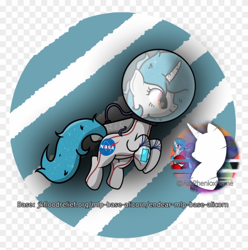 Phenioxflame, Astronaut, Base Used, Messy Mane, Nasa, - Cartoon Clipart #4848164