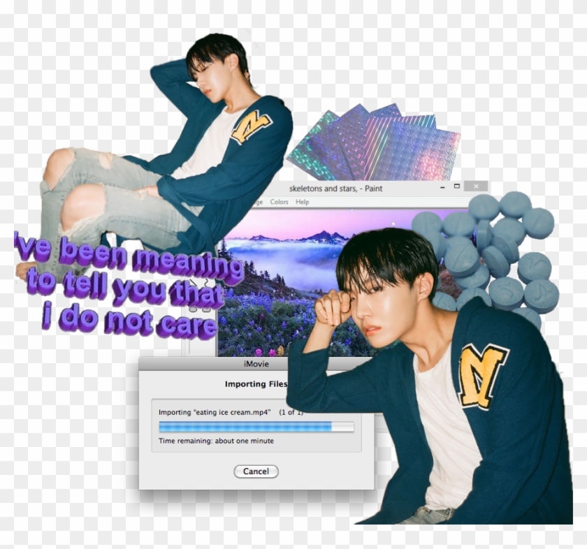 Hoseok Tumblr By - Hoseok Edit Clipart