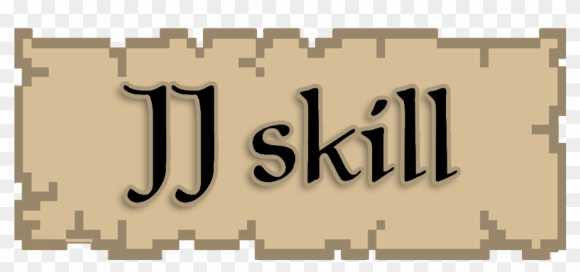 Jj Skill - Minecraft Blank Map Clipart #4848651