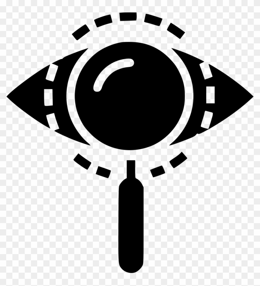 Picture Royalty Free Eye View Find Search Magnifier - Mission Vision Icon Clipart #4848817