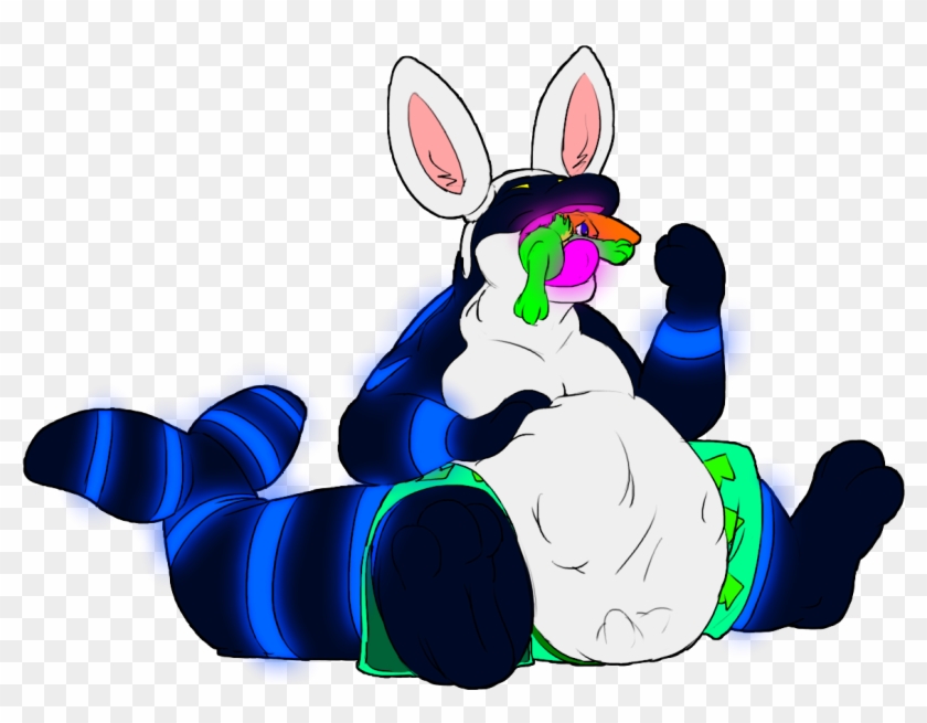 [comm] Zip's Zealous Bunny Buffet - Cartoon Clipart