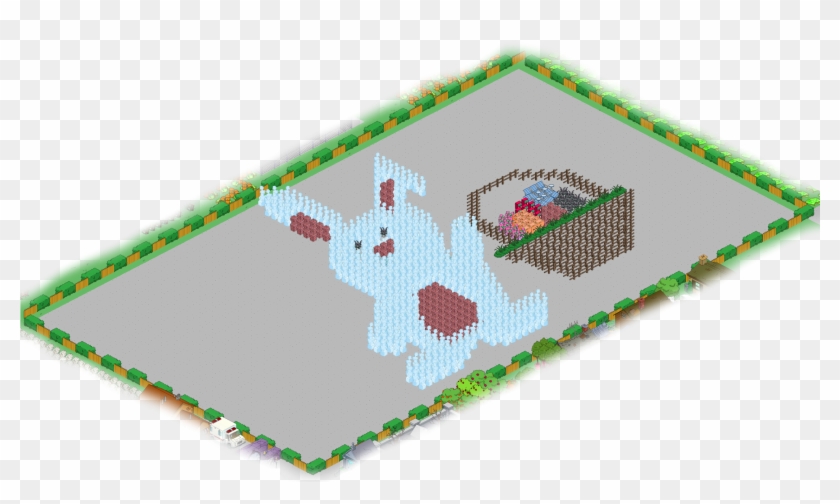 Bunny - Cross-stitch Clipart