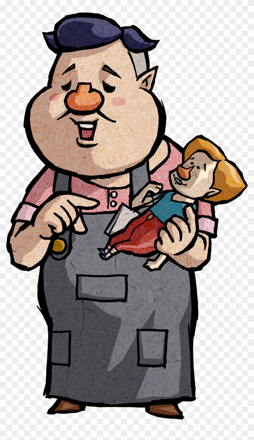 Carlov - Wind Waker Characters Art Clipart #4849295