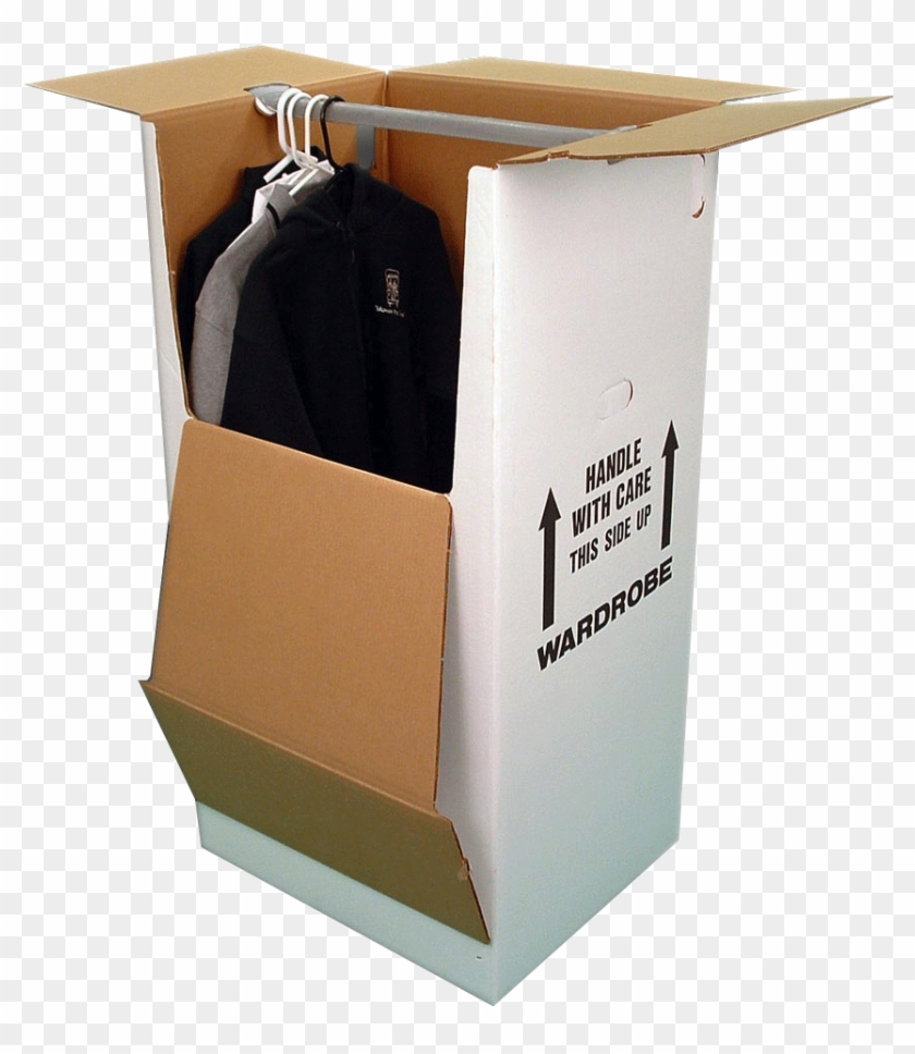 Moving Boxes Packing Supplies Moving Tips Handy Dandy - Two Men And A Truck Wardrobe Box Clipart