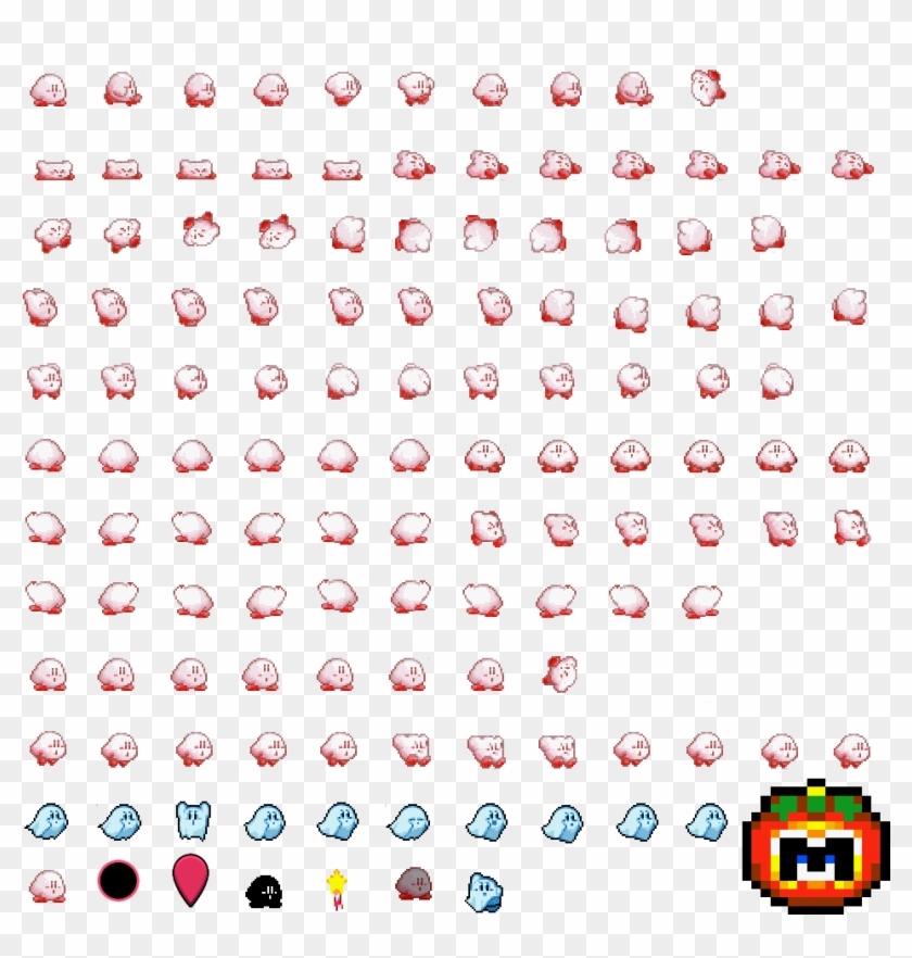 I Didn't Edit As Many Sprites For This As Kirby Is - Circle Clipart