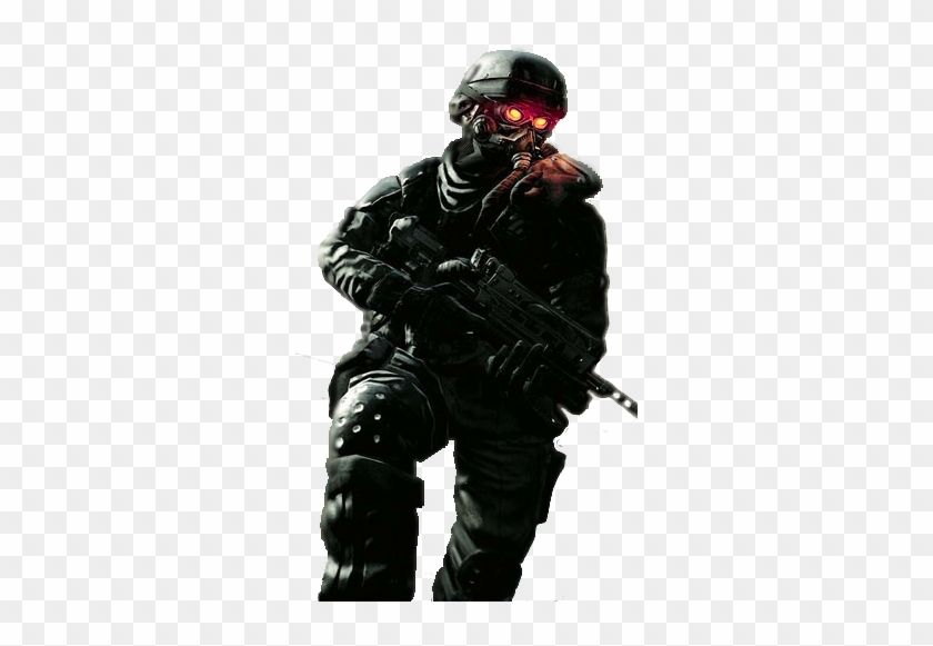 Helghast Soldier, Naphthos - Robot Soldier No Background Clipart #4849800