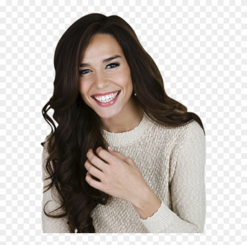 Smiling Lady Offer - Girl Clipart #4850059