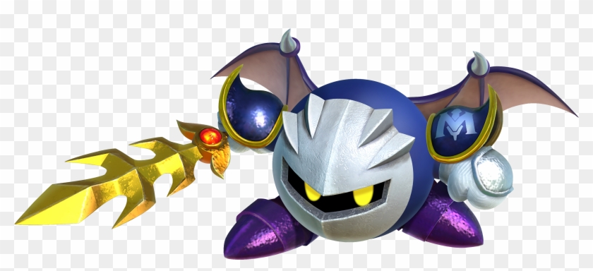 View Samegoogleiqdbsaucenao Ksa Meta Knight Artwork - Kirby Star Allies Meta Knight Clipart #4850096