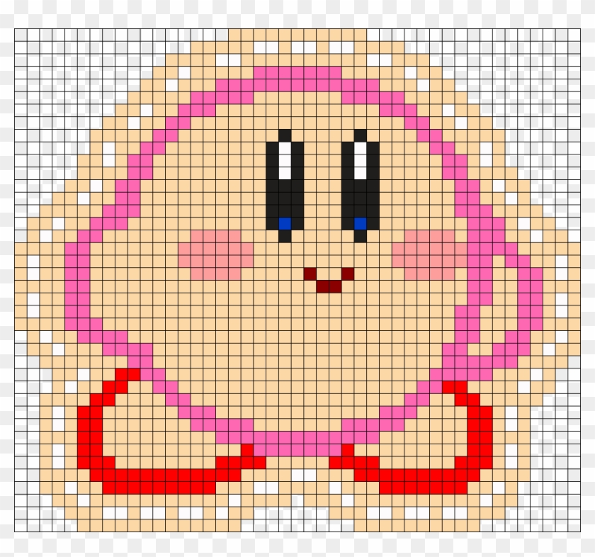 Yarn Kirby Perler Bead Pattern / Bead Sprite - Central City Brewing Co Ltd Clipart