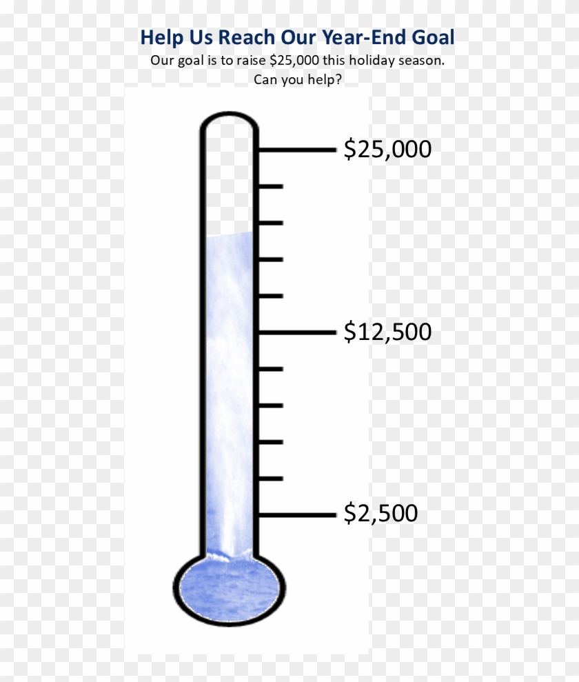 Donation Thermometer - Marking Tools Clipart #4850362