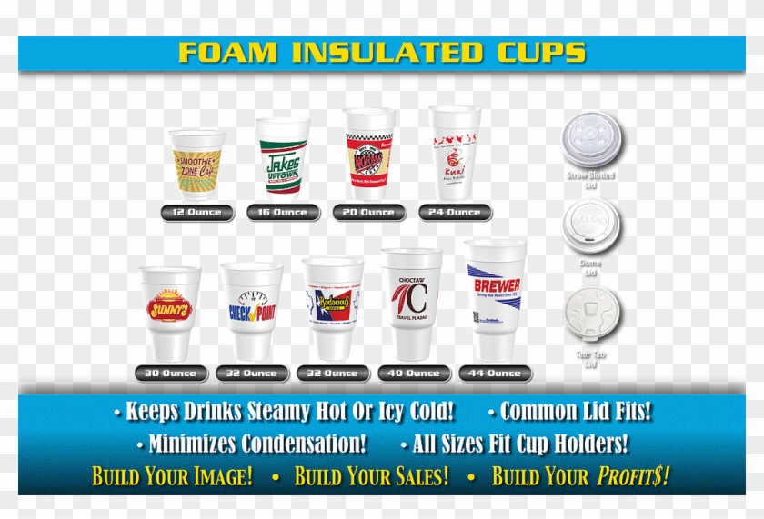 High Density Foam Cups - Banner Clipart #4850526