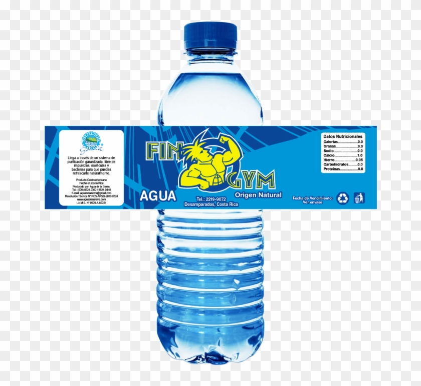 5 Litros Y 5 Litros Podemos Personalizar Nuestras Etiquetas - Water Bottle Filled With Water Clipart