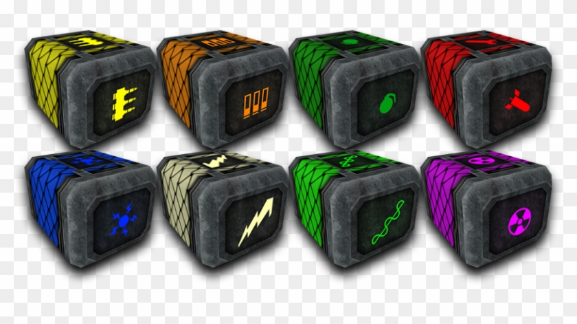 Those Are The Quake 4 Style Ammo Boxes I Made - Luggage And Bags Clipart