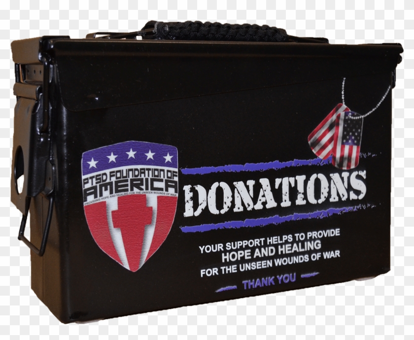 Donations Ammo Can - Handbag Clipart #4851507