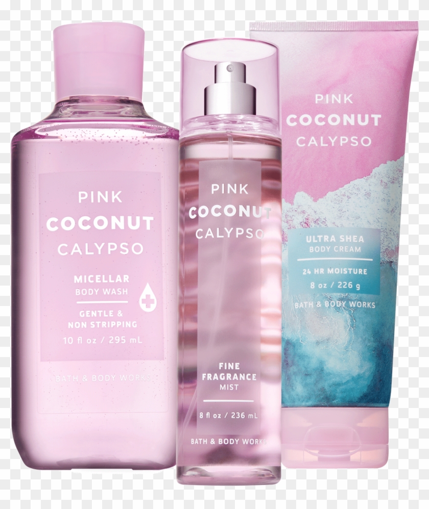 Bath & Body Works Presenta Su Colección Pretty In Pink - Bath And Body Works Pink Coconut Calypso Clipart