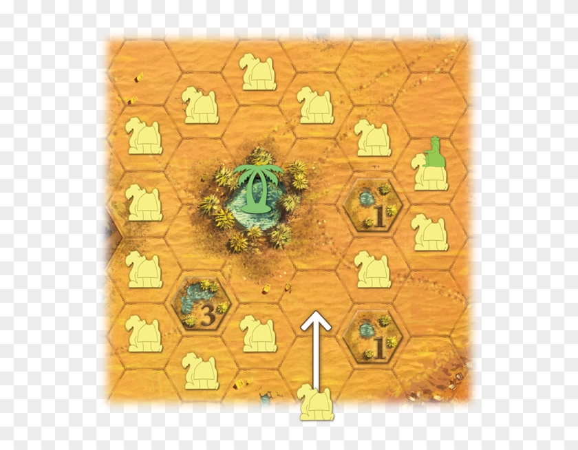 The Green Player Encloses The Area By Placing A Yellow - Illustration Clipart #4852705