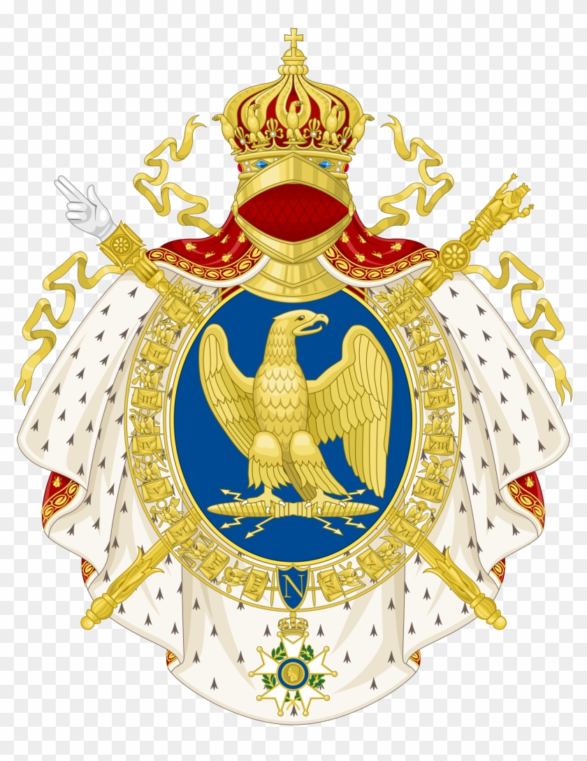 First French Empire - French Empire Coat Of Arms Clipart #4852707