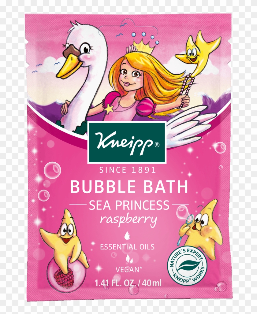 Raspberry Bubble Bath For Kids - Kneipp Bath Essence Children Baths Naturkind Bubble Clipart #4852734