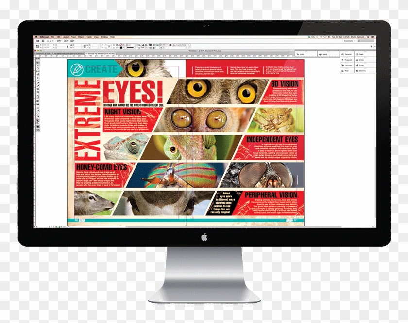 Extreme Eyes Feature - Computer Monitor Clipart #4853088