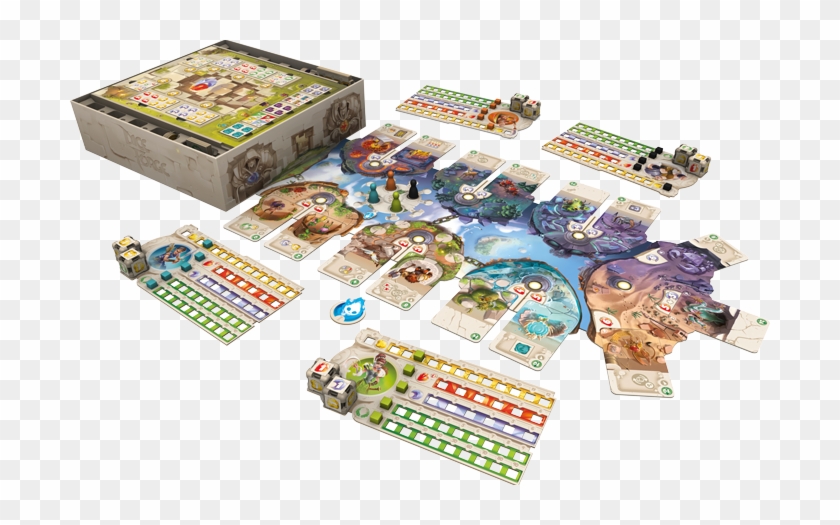 Board Game Review Board Games Featured Review - Dice Forge Board Game Clipart #4853092