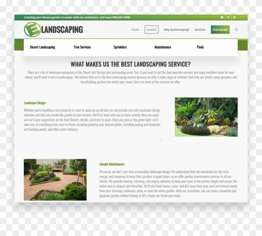 Elandscaping-services - Canteiros De Jardim Clipart #4853252