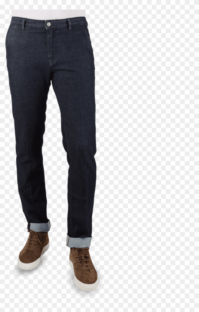 Pt05 Blue Grunge Relaxed Fit Cotton Stretch Jeans Front Clipart #4853253