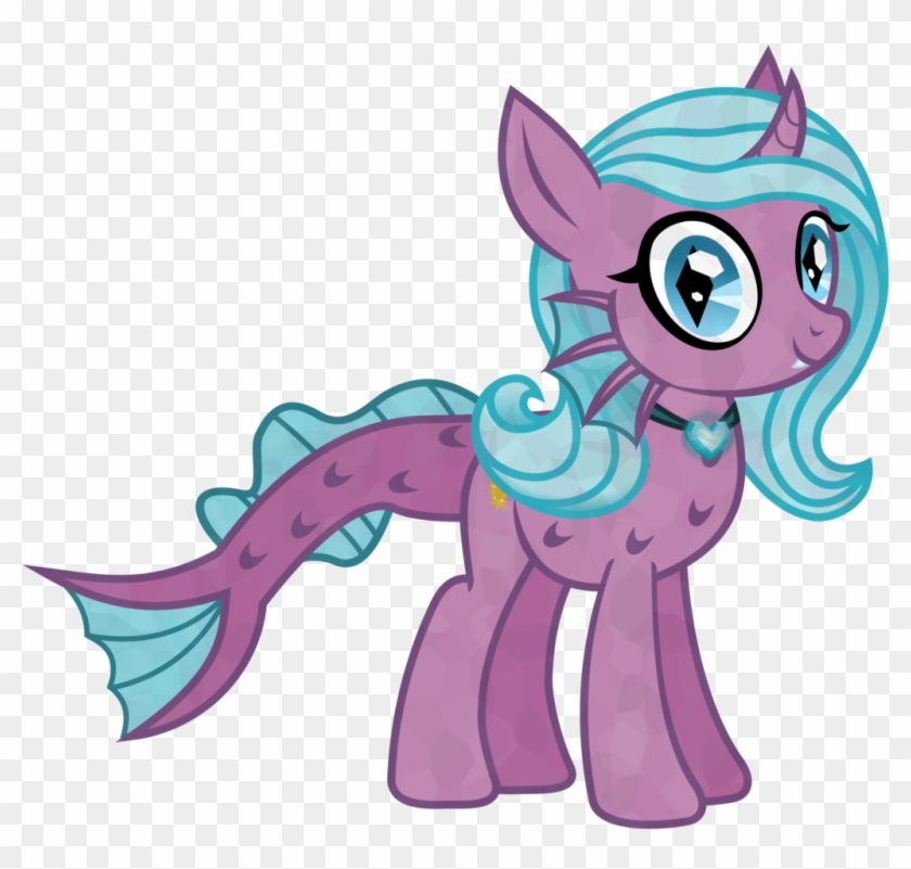 Lightningbolt, Crystal Heart, Crystallized, Crystal - Mlp Pony Siren Hybrid Clipart