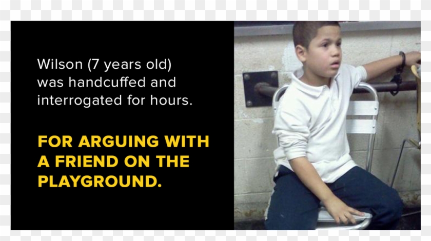 Dosomethingverified Account - Child Handcuffed At Airport Clipart #4853489